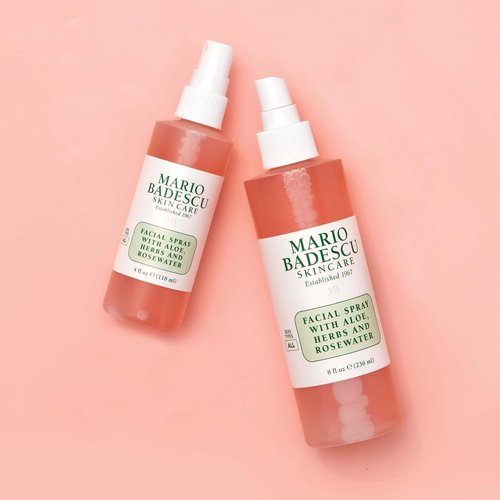 Mario Badescu Facial Spray - Hydrating Face Mist with Aloe, Herbs & Rose Water for All Skin Types