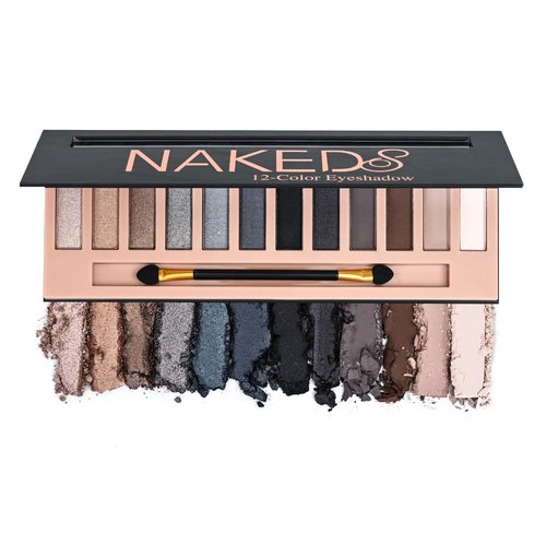 Skiennix 12-Color Smoky Eyeshadow Palette - Natural Matte & Shimmer Pigments for Stunning Looks