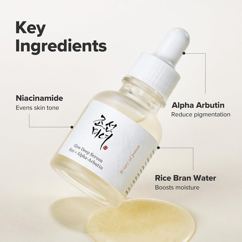 Beauty of Joseon Glow Deep Serum - Rice Alpha-Arbutin for Even Skin Tone | 30ml Daily Korean Skincare