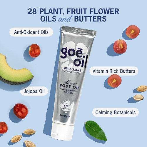 Jao Brand Goē Oil - All-In-One Hand, Face & Body Moisturizer | Natural Hydrating Oil | 3 oz