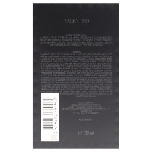 Valentino Uomo Born In Roma Eau de Toilette Spray for Men - 3.4 oz Fragrance