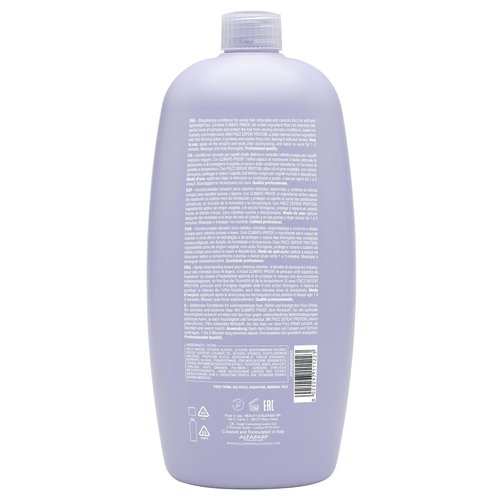 ALFAPARF MILANO Semi Di Lino Smoothing Shampoo - Sulfate-Free Anti-Frizz Formula for Revitalizing Dry Hair