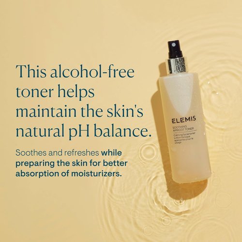 ELEMIS Soothing Apricot Toner - Alcohol-Free Facial Toner for Calm, Refreshing & Balanced Skin | 200ml