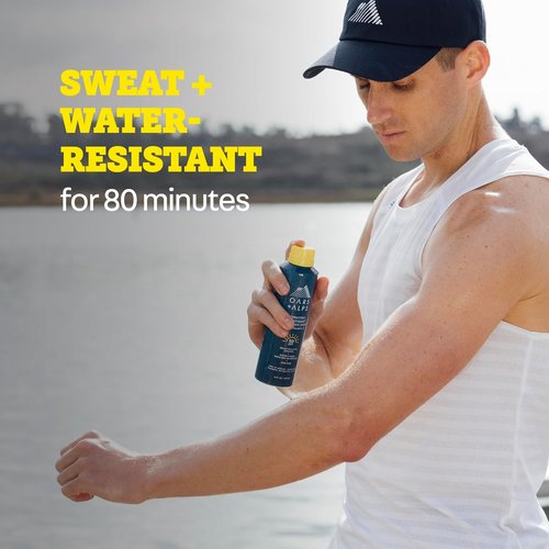 Oars + Alps SPF 50 Sunscreen Spray - Fast-Absorbing, Lightweight & Water-Resistant | 6 Oz, 2 Pack