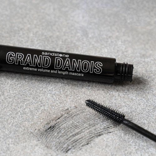 Sandstone Scandinavia Hypoallergenic Mascara for Sensitive Eyes - Black | Smudge-Proof, Sweat-Resistant, Vegan