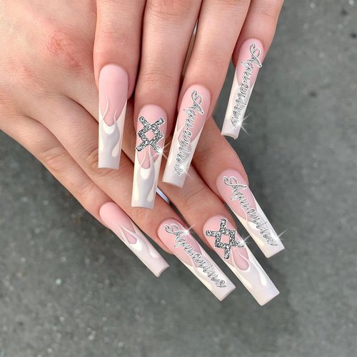 JERCLITY 30pcs Silver Gold Pink Alloy Aquarius Zodiac Nail Charms 15pcs Aquarius Sign Symbols 15pcs Constellation Words Nail Charms for Nails（Dates: January 21st to February 19th）