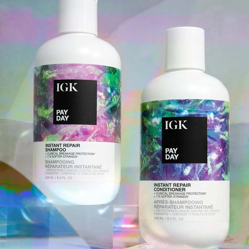 IGK Pay Day Conditioner - Moisturizing Formula for Dry, Damaged & Chemically Treated Hair | 33.8 oz