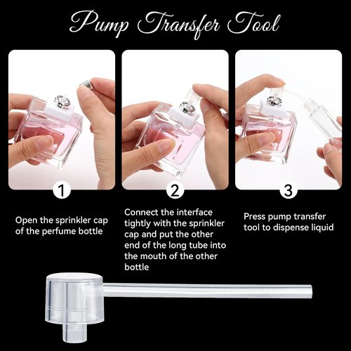 5pcs 8.5ML Refillable Perfume Spray Bottle,Mini Travel Size Perfume Refill Bottle,Travel Cologne Sprayer for Bottles Empty Refillable Pocket Glass Atomizer Sprayer Toiletries Sample Dispenser