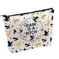 FW Merch Bag FW Inspired Gift Romantasy Fantasy Bookish Gift Dragon Rider Makeup Bag Dain Is A B*tch Cosmetic Bag (DAIN)