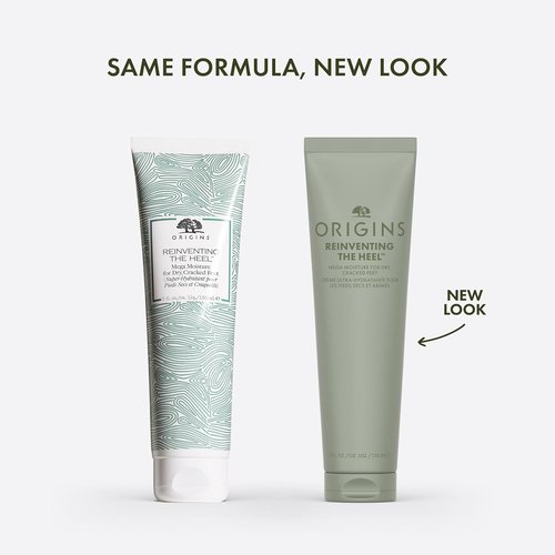 Origins Reinventing The Heel Foot Cream - Soothes Dry, Cracked Skin | With Shea Butter & Jojoba Oil, 5 Fl Oz