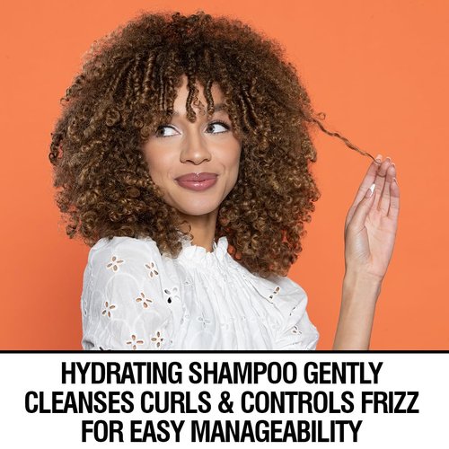 CHI CurlyCare Curl Shampoo - Hydrating Formula Reduces Frizz & Boosts Elasticity | 12 Oz