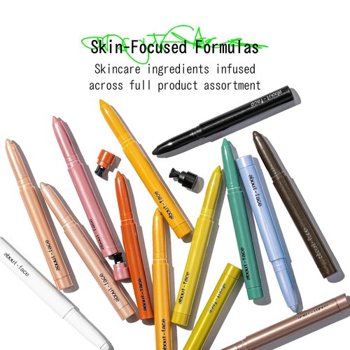 About-Face Shadowstick - Long-Wear Cream Eyeshadow Stick with Matte & Pearly Finishes - Vegan & Cruelty-Free - 0.049 oz (Miracle Mimosa)