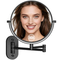 Wall Mounted Makeup Mirror with Magnification, 30X Magnifying Mirror for Wall, Bathroom Mirror for Shaving, Vanity Mirror Wall Mounted for Daily use, 8 Inch
