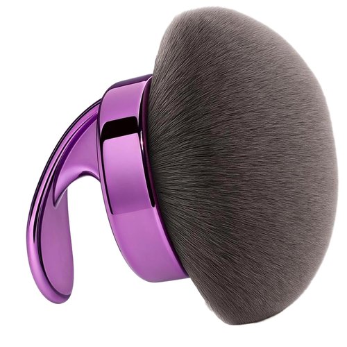 Blend & Blur Ultra Large Body Makeup Brush - 5.11-Inch Wide-Headed Kabuki for Effortless Self Tan Application | Purple