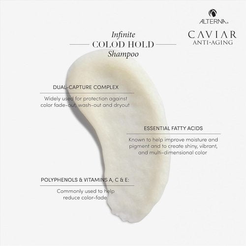 CAVIAR Anti-Aging Infinite Color Hold Shampoo - Sulfate-Free Formula for Color Treated Hair