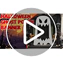 Halloween Ghost Porch Banner - Spooky Hanging Door Decoration - Ghost Variation