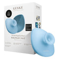 GESKE Body Brush | 4 in 1 | Cleansing Brush for The Entire Body | Professional Deep Cleaning | Soft Silicone Bristles | Ergonomic Two-Finger Design | Cleanses & Massages