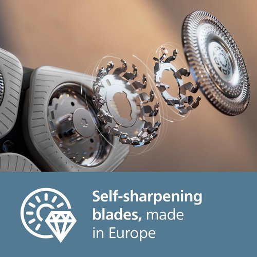 Philips Norelco Replacement Shaving Heads - Compatible with S9000 & 9000 Prestige | Latest SH91/52 Model