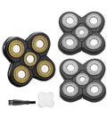 ANYSONIC 3PCS Universal 5 Blades for FREEBIRD FREEDOM GROOMING Head Shaver Replacement heads