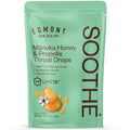 Egmont Honey Manuka Honey & Propolis Throat Drops - 15 Count | UMF 15+ New Zealand Honey with Vitamin C for Natural Soothing Relief