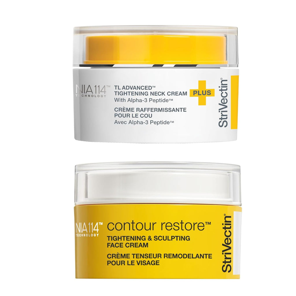 StriVectin TL Advanced Tighten and Sculpt Kit - Brighten & Lift Skin Tone with Peptides & Hyaluronic Acid