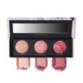 Laura Geller New York Blush Palette - 3-Piece Marbleized Blush Trio for Radiant Color