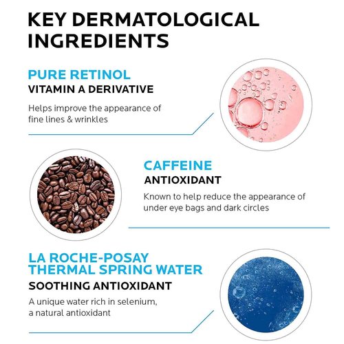 La Roche-Posay Pigmentclar Eye Cream - Brightening Formula with Caffeine for Dark Circles