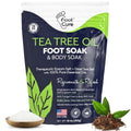 Tea Tree Oil Foot Soak - Epsom Salt Formula for Toenail Repair & Sore Feet Relief | 16 oz Made in USA