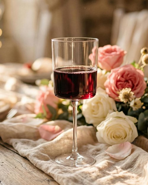 Ciaell 12 Pack Clear Plastic Wine Glasses - 10 Oz Disposable Stemmed Glasses for Parties & Events