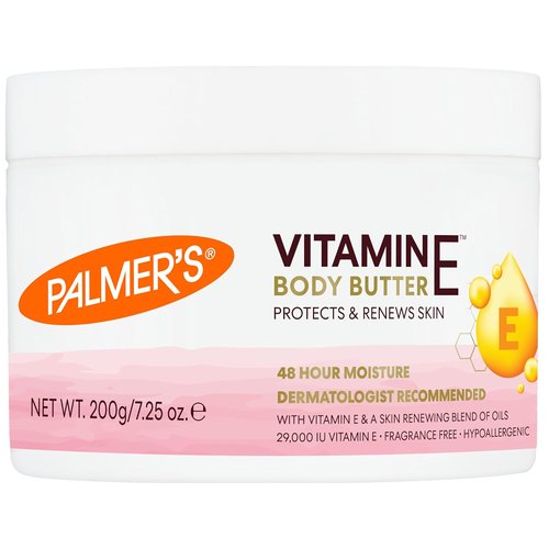 Palmer's Natural Vitamin E Body Butter - Deep Moisturizing Formula | 7.25 Ounce