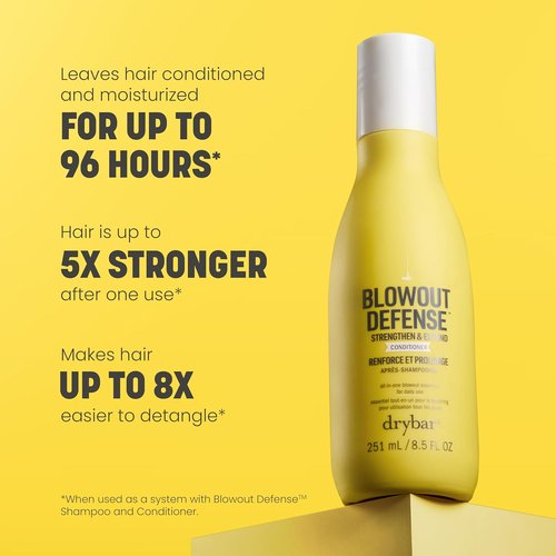 Drybar Blowout Defense Conditioner - Strengthens & Hydrates Hair, Lightweight Texture, Reduces Breakage