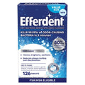 Efferdent Denture Cleaner Tablets – Deep Clean Brightening for Dental Appliances, Aligners, Mouth Guard, and Retainer Cleaner Tablets, Complete Clean, 126 Count
