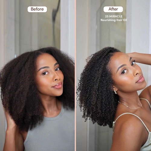 Mizani 25 Miracle Nourishing Hair Oil - Lightweight Shine & Anti-Frizz Formula for Curly Hair