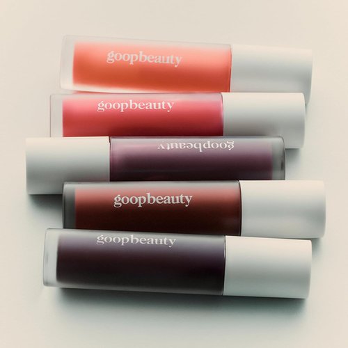 Goop Beauty Hydra-Barrier Gel Gloss - Hydrating Lip Gloss with Hyaluronic Acid & Vitamin E | Sheer Petal Pink - 0.13 oz