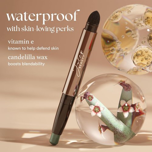 Julep Eyeshadow 101 Cream-to-Powder Waterproof Shadow Stick - Smoky Tawny Matte | Long-Lasting, Crease-Proof Eyeshadow