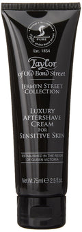 Taylor of Old Bond Street Jermyn Street Luxury Aftershave Cream for Sensitive Skin 75ml, 2.5 Ounce after shave lotion (06020-1)