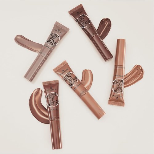 Essence | Baby Got Bronze Liquid Bronzer - Lightweight, Buildable Formula with Sponge Applicator | Vegan & Cruelty-Free (20 | Sunkissed Sweety)