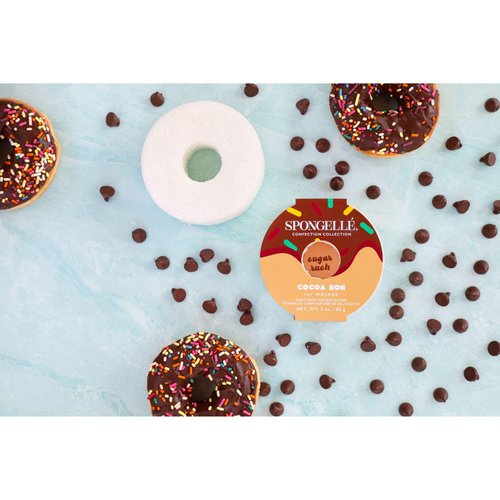 Spongelle Confection Buffer, Cocoa Bon