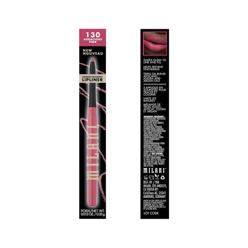 Milani Understatement Lipliner Pencil - Highly Pigmented Retractable Soft Lip Liner for Effortless Makeup