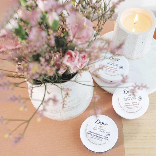 Dove Body Love Rich Nourishment Cream - Fast-Absorbing 72-Hour Moisturizer for Dry Skin | Travel Size 2.53 OZ (Pack of 12)