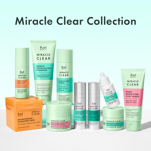 Rael Miracle Clear Facial Cleanser – Makeup Remover, Face Wash for Women, Korean Skin Care (Cleansing Balm, 1.69 fl. oz)