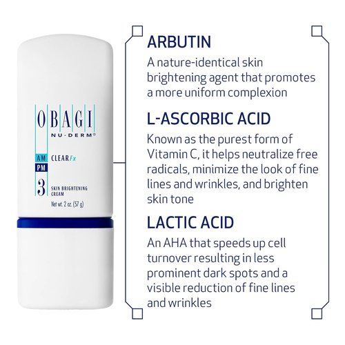 Obagi Medical Nu-Derm Hyperpigmentation Essentials - Brightening & Exfoliating Regimen | Clear Fx, Blend Fx, Exfoderm Forte