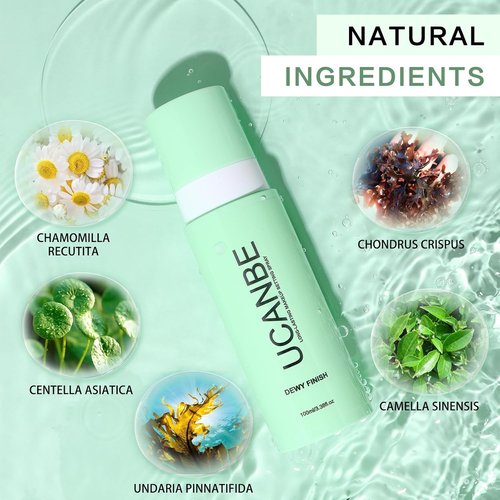 UCANBE Makeup Setting Spray - Long-Lasting Dewy Finish Face Mist for Natural Glow | 3.38 fl oz