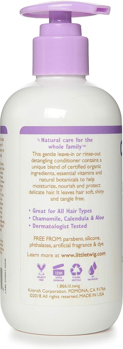 Little Twig Detangling Conditioner - Natural Plant-Derived Formula with Essential Oils | Lavender, 8.5 fl oz
