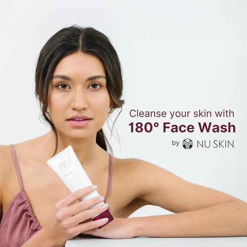 Nu Skin 180°® Face Wash - Vitamin C Aging Cleanser for Youthful Skin | Reduces Fine Lines | 4.2 Fl Oz