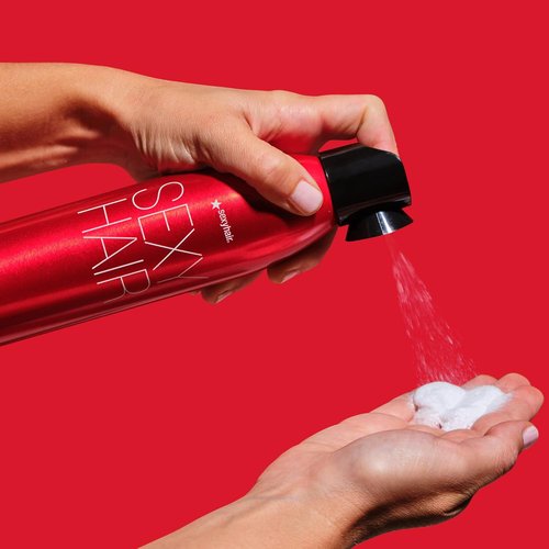 SexyHair Big Root Pump Plus Volumizing Spray Mousse - High Hold & Humidity Resistance for 72 Hours