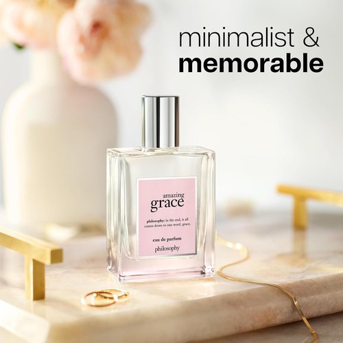 Philosophy Amazing Grace Eau de Parfum - Clean & Floral Women's Perfume - Bergamot, Lily of the Valley & Musk - Long-Lasting 2 Fl Oz