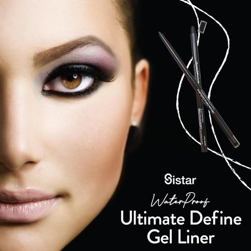 Sistar Ultimate Define Gel Eyeliner Pen - Long Lasting, Waterproof & Smudge-Free | Bright Bronze