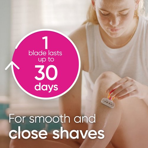 Gillette Venus Snap Cosmo Pink with Extra Smooth Women's Razor