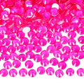Blinginbox Flatback Glass Rhinestones,Neon Gems 1440pcs Non Hotfix Crystal Rhinestones for Nail Crafts Clothes Tumblers Face Makeup,Rose Neon,SS20